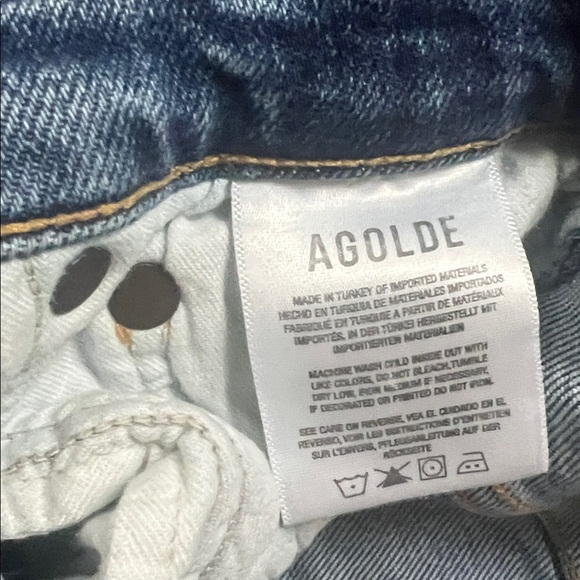 Agolde Pinch Waist Skinny Jeans Size 26 A165B-1256
Cut 54666 - Picture 4 of 11